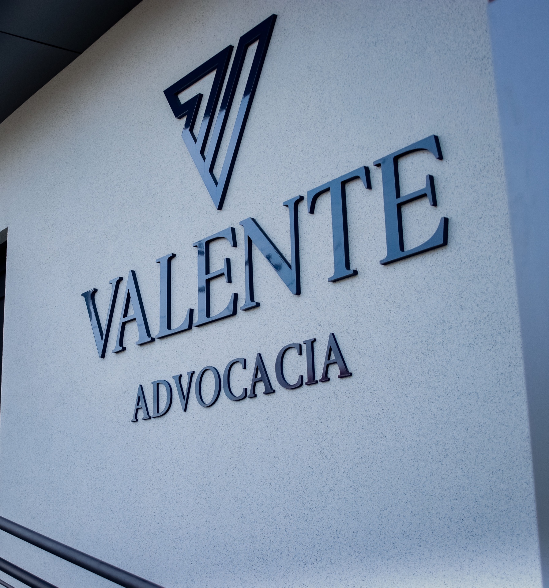 Recepção do escritório Valente Advocacia